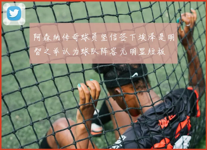 阿森纳传奇球员坚信签下埃泽是明智之举认为球队阵容无明显短板